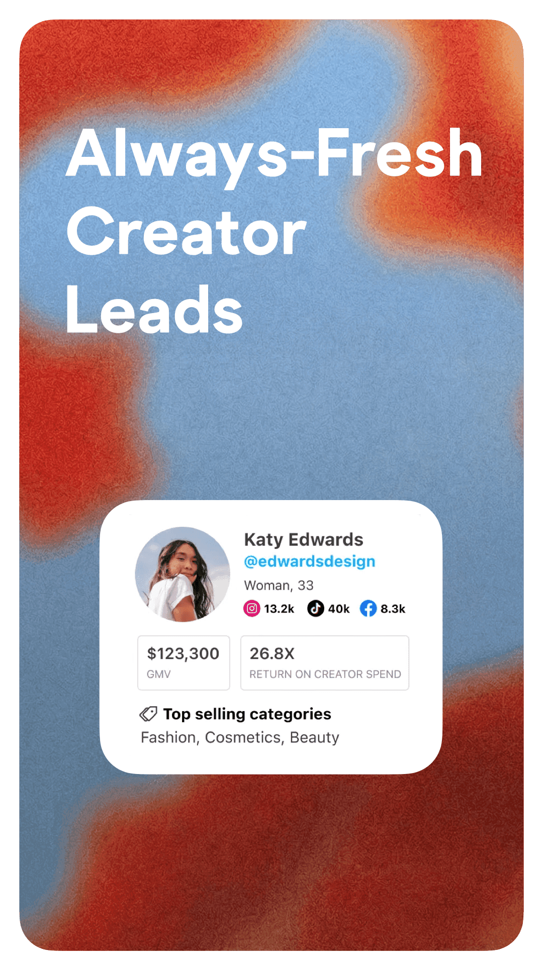 Always-Fresh Creator Leads